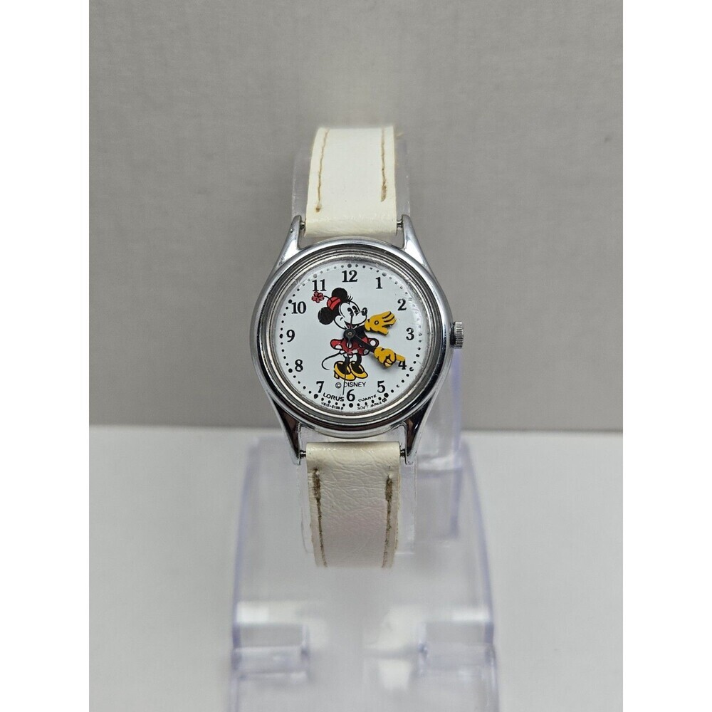 Vintage Lorus by Seiko Disney Minnie Mouse Quartz Watch Womens New Battery